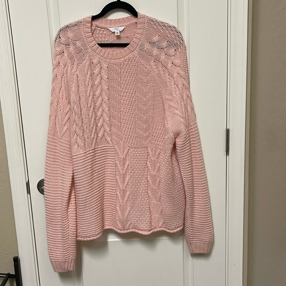 Women’s Time and Tru XXL Pink sweater 
Gently worn.